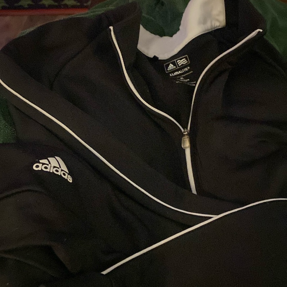 adidas climalite golf quarter zip pullover